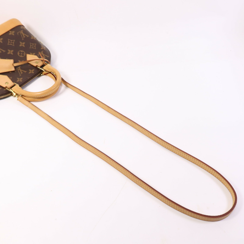 LOUIS VUITTON Monogram Alma BB金扣手挽肩背兩用袋-8