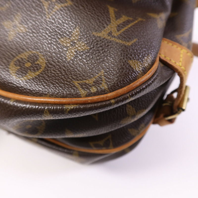 LOUIS VUITTON Monogram Saumur 30金扣肩背袋-10