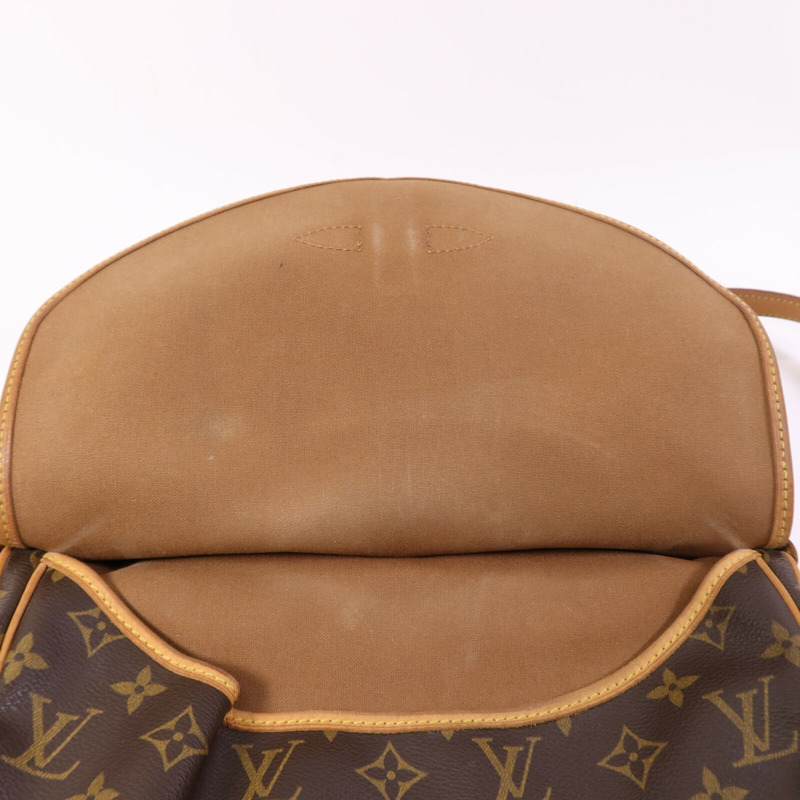 LOUIS VUITTON Monogram Saumur 30金扣肩背袋-16