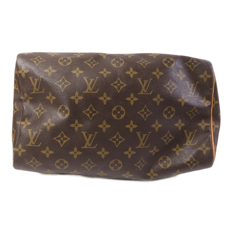 LOUIS VUITTON Monogram Speedy 30金扣手挽袋-3
