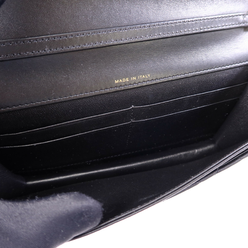 CHANEL 羊皮皮革WOC Wallet On Chain Handle金扣鏈帶手挽肩背兩用袋-4