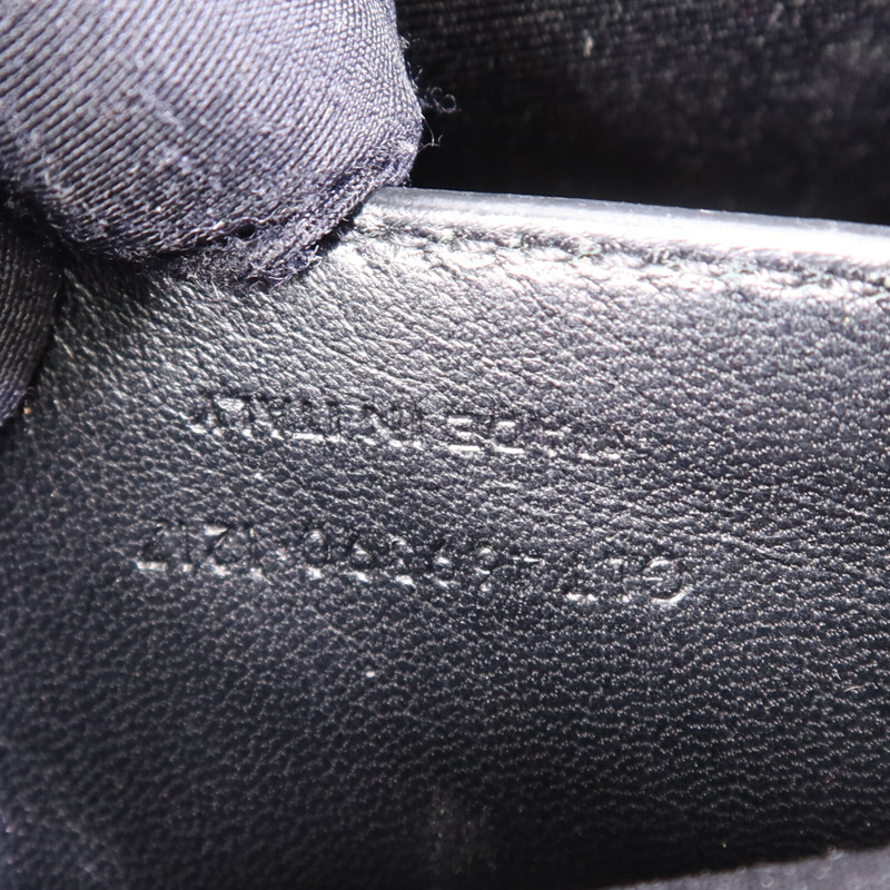 YVES SAINT LAURENT 牛皮皮革Kate銀扣鏈帶肩背袋-7