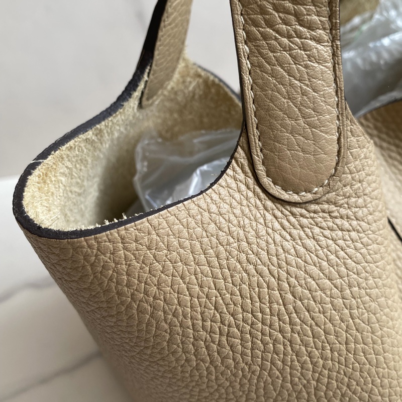 ❗️不用10萬入手愛馬仕 Hermes p18菜籃子 風衣灰-10