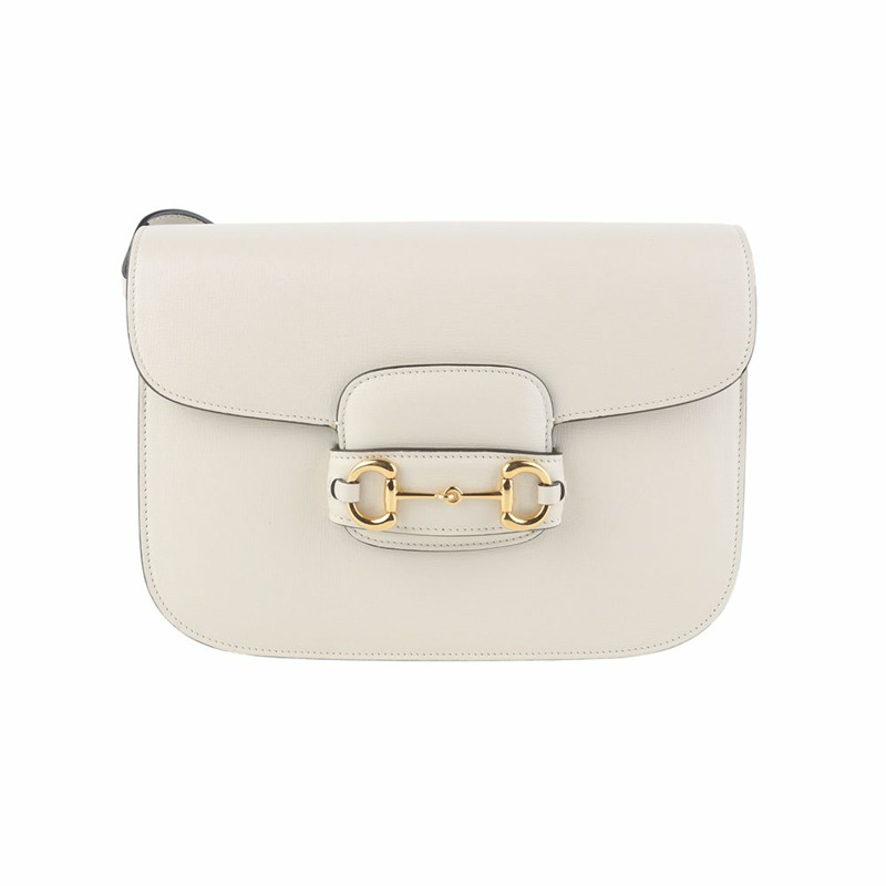 【包稅】GUCCI 金色馬銜扣 1955 肩包 35789K-2-0