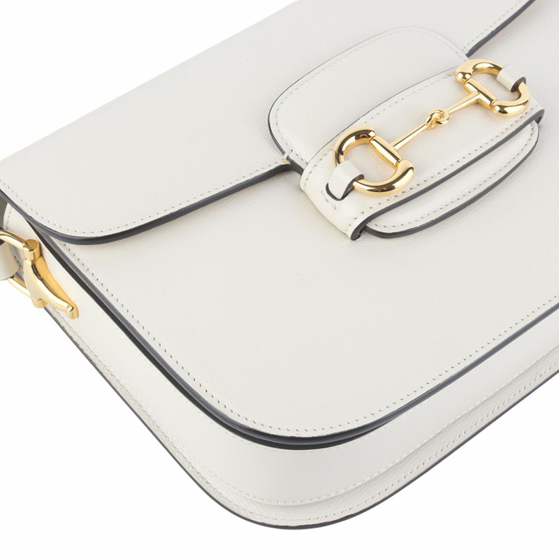 【包稅】GUCCI 金色馬銜扣 1955 肩包 35789K-2-4
