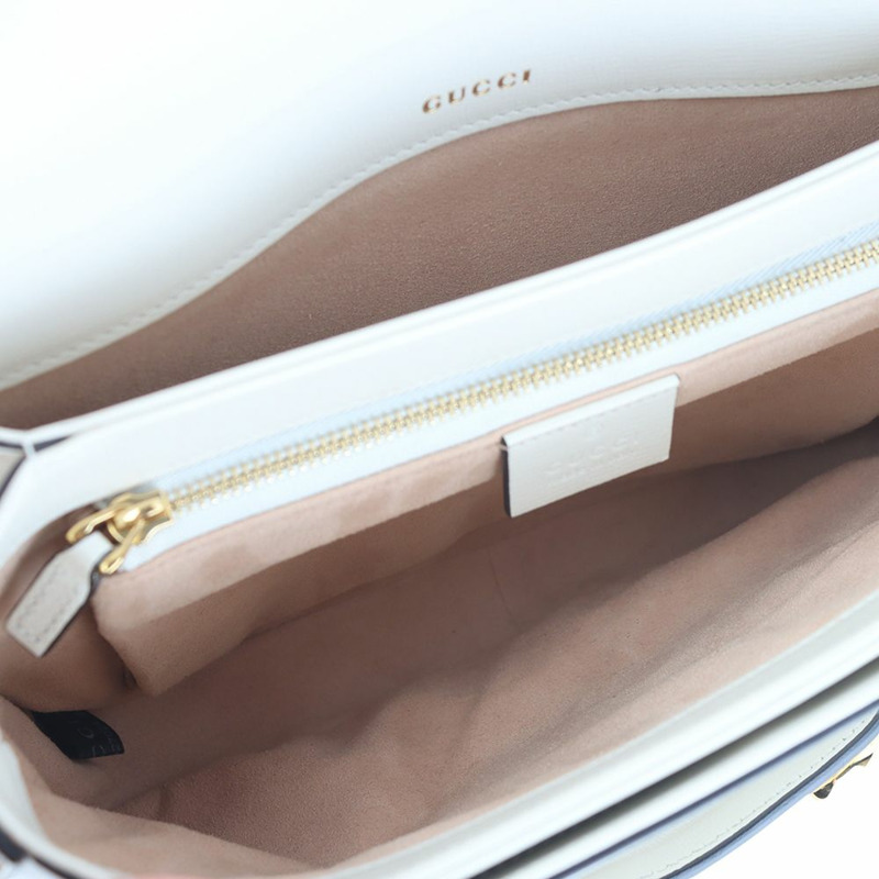 【包稅】GUCCI 金色馬銜扣 1955 肩包 35789K-2-6