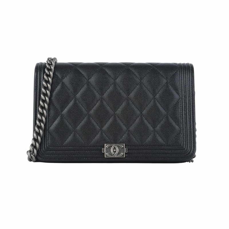 【包稅】CHANEL Boy Caviar WOC 斜背包 35796K-5-0
