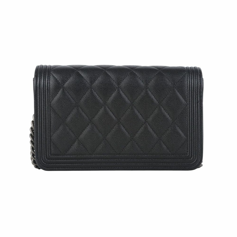 【包稅】CHANEL Boy Caviar WOC 斜背包 35796K-5-2