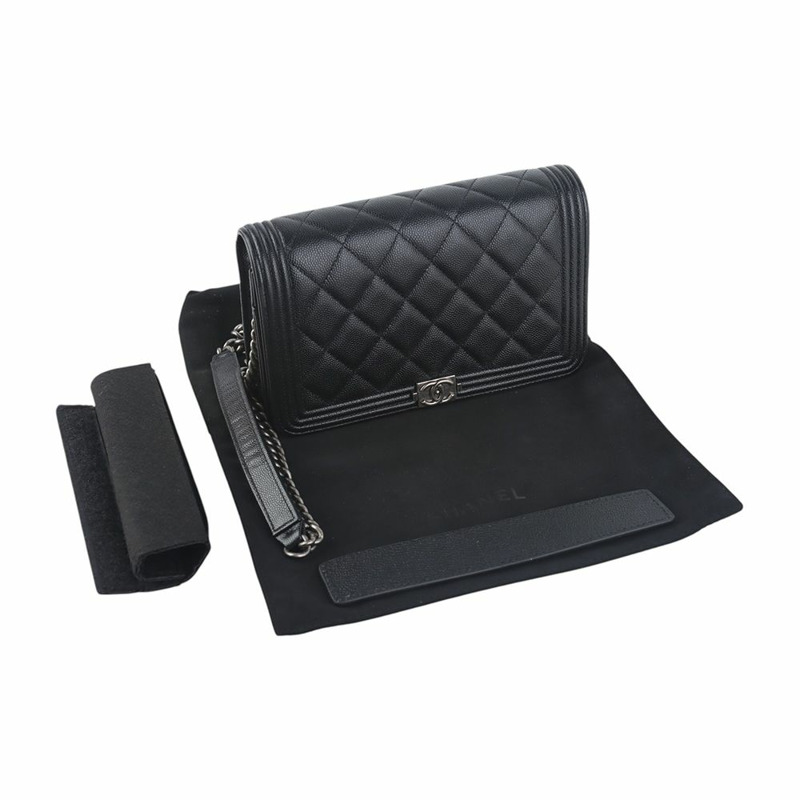 【包稅】CHANEL Boy Caviar WOC 斜背包 35796K-5-7