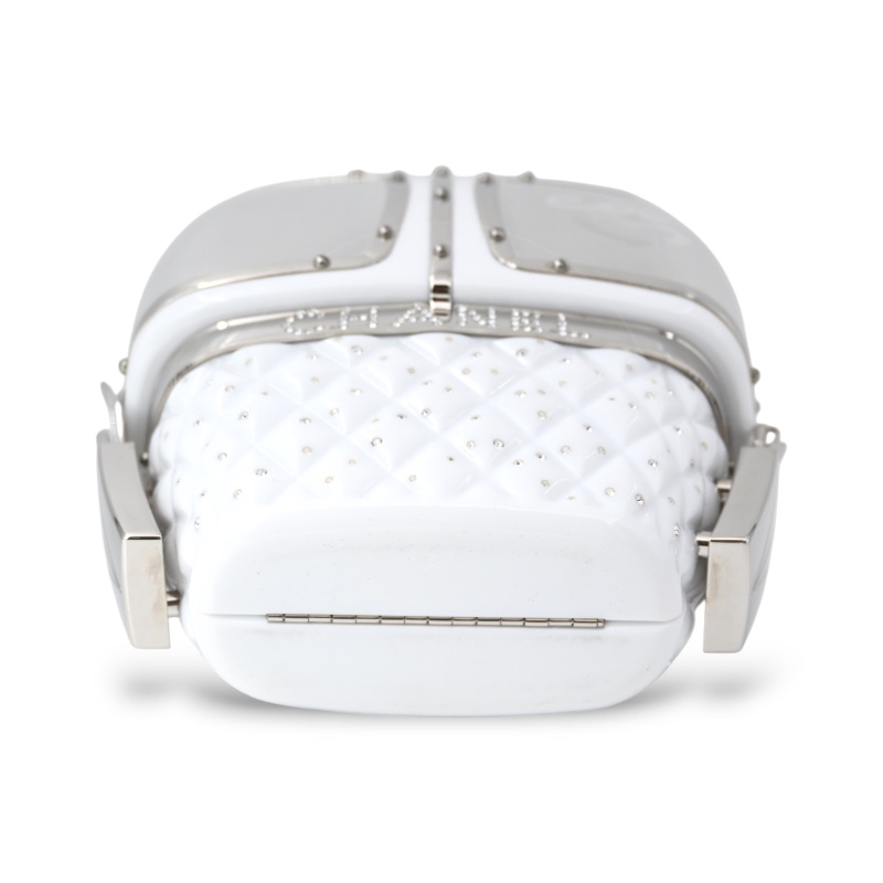 中古 Chanel 香奈兒 纜車 (Gondola Lift) 施華洛世奇水晶 晚宴包-33