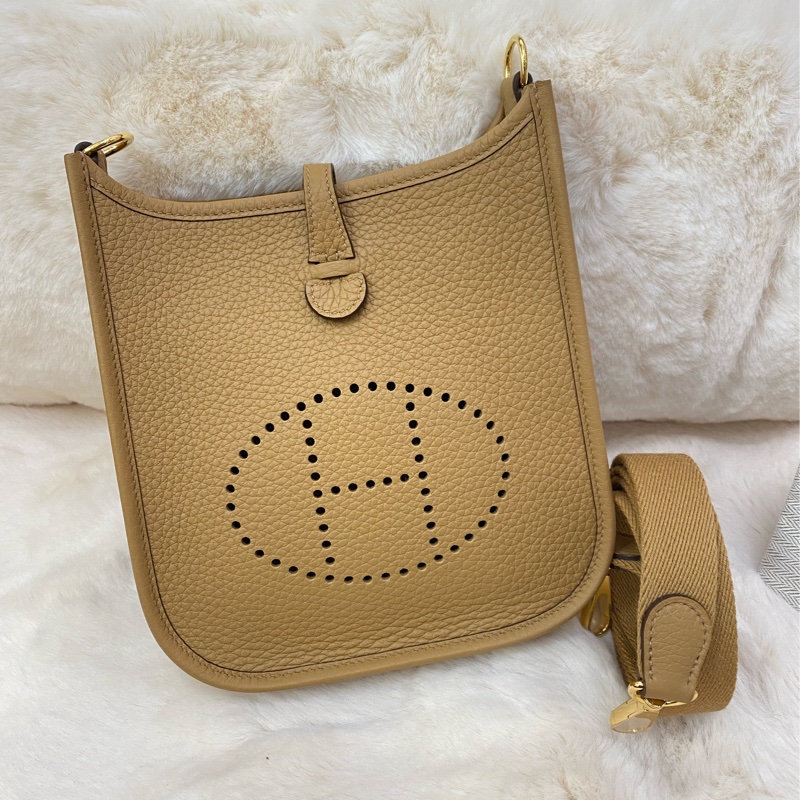 mini evelyne 餅乾金 金扣-0