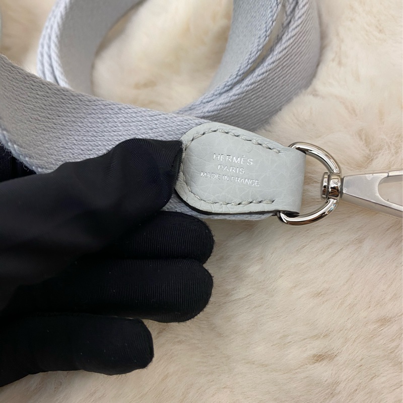 mini evelyne鉑金灰 銀扣-3