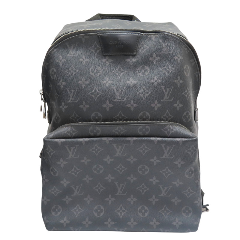 黑色 原花 PVC塗層帆布 Apollo 後背包【LOUIS VUITTON LV 路易威登】 M43186-0
