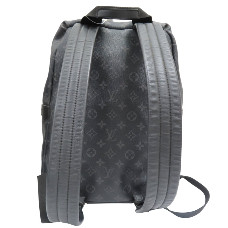 黑色 原花 PVC塗層帆布 Apollo 後背包【LOUIS VUITTON LV 路易威登】 M43186-1
