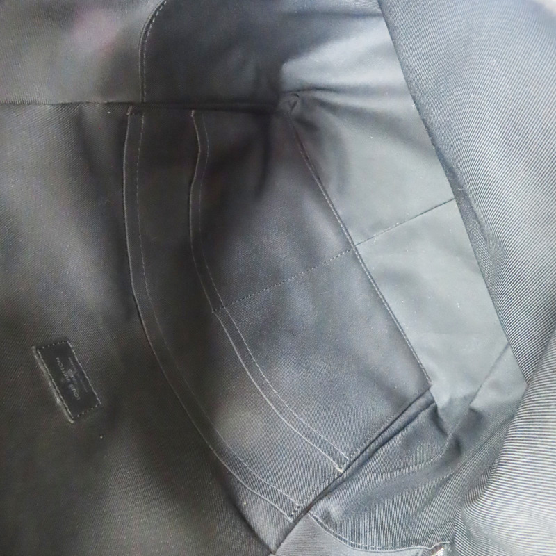 黑色 原花 PVC塗層帆布 Apollo 後背包【LOUIS VUITTON LV 路易威登】 M43186-5