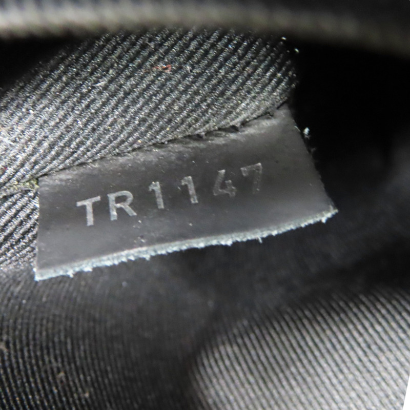 黑色 原花 PVC塗層帆布 Apollo 後背包【LOUIS VUITTON LV 路易威登】 M43186-8