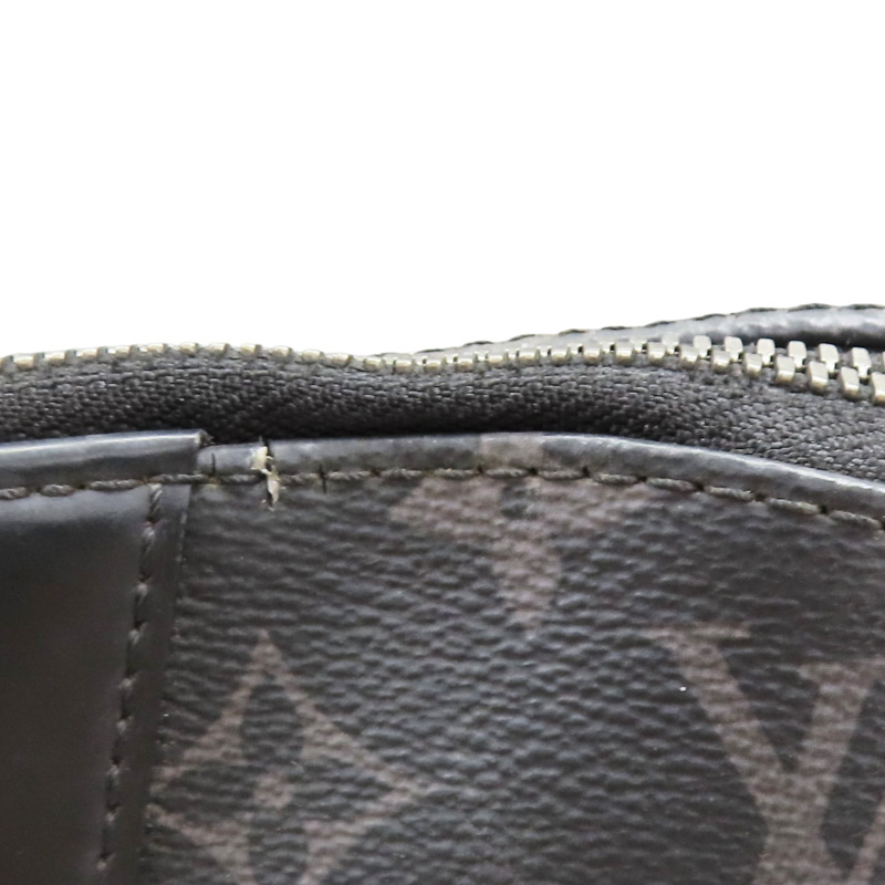 黑色 原花 PVC塗層帆布 Apollo 後背包【LOUIS VUITTON LV 路易威登】 M43186-14