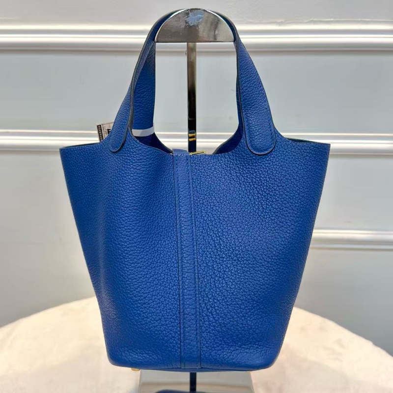 Hermes Picotin 18 法國藍菜籃子💙-1