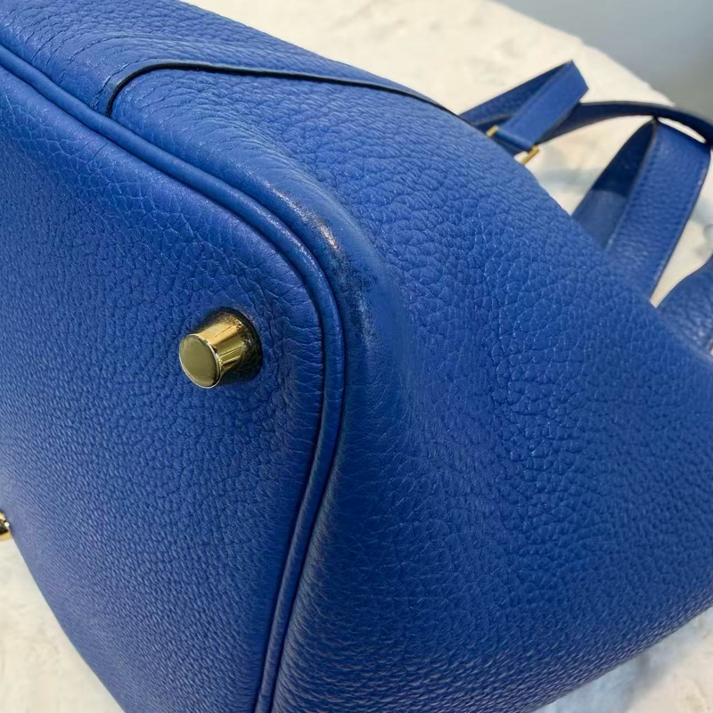 Hermes Picotin 18 法國藍菜籃子💙-9