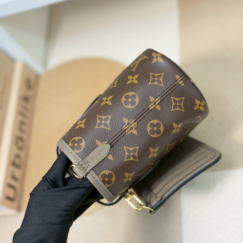 (稀有釋出、大全配✨)🏷LV 路易威登．Neverfull Inside Out MM 雙面小托特 芯片款 M28349-3