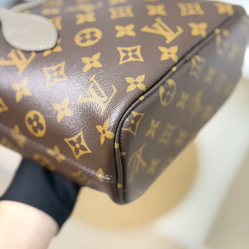 (稀有釋出、大全配✨)🏷LV 路易威登．Neverfull Inside Out MM 雙面小托特 芯片款 M28349-6