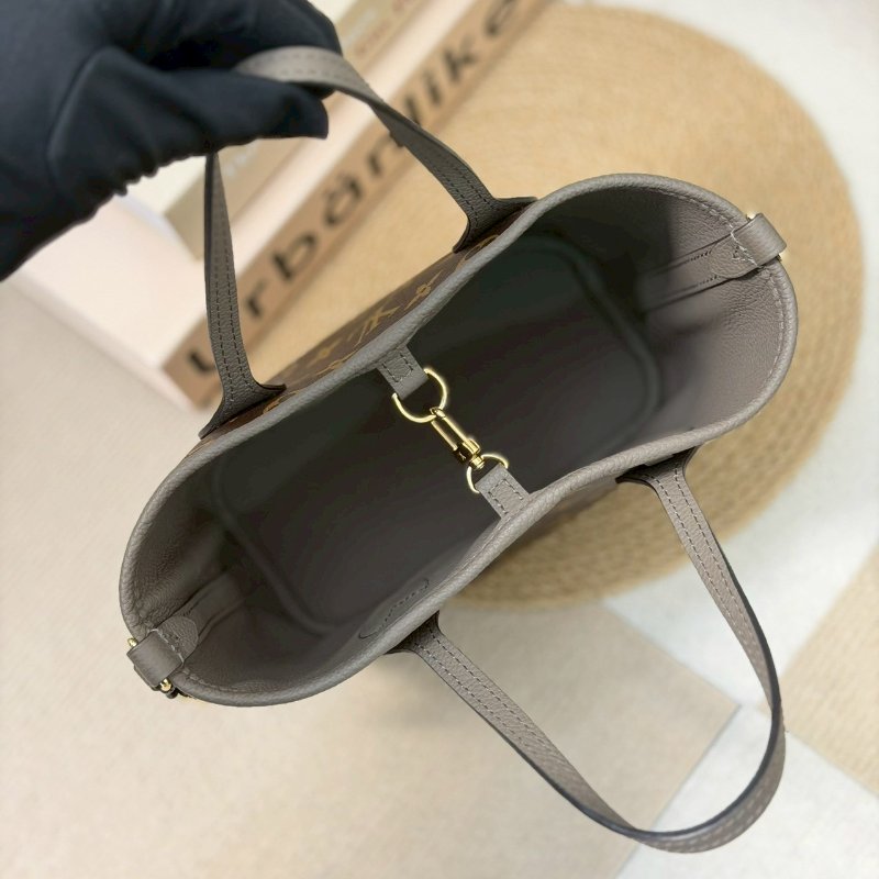 (稀有釋出、大全配✨)🏷LV 路易威登．Neverfull Inside Out MM 雙面小托特 芯片款 M28349-14