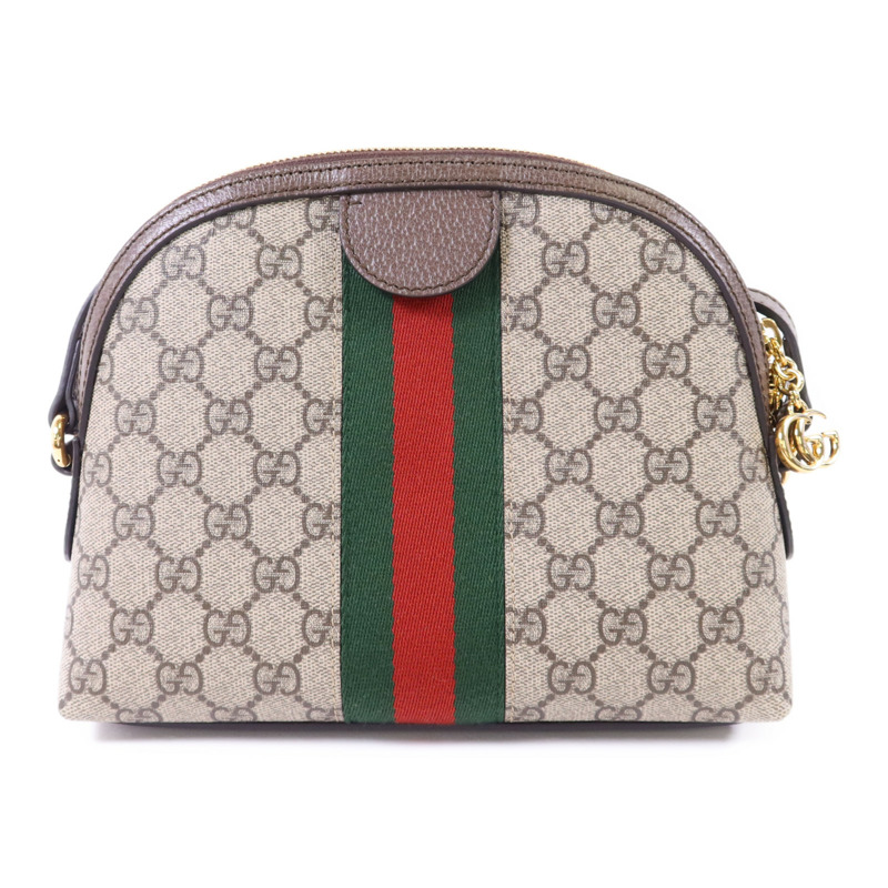 GUCCI 塗層帆布Ophidia Small金扣肩背袋-1