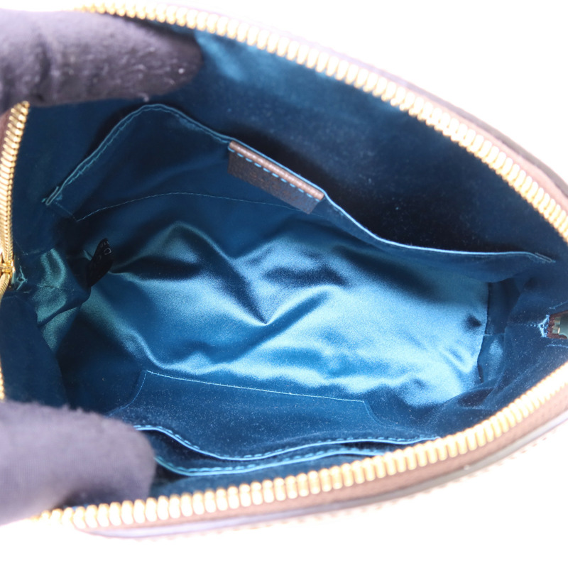 GUCCI 塗層帆布Ophidia Small金扣肩背袋-5