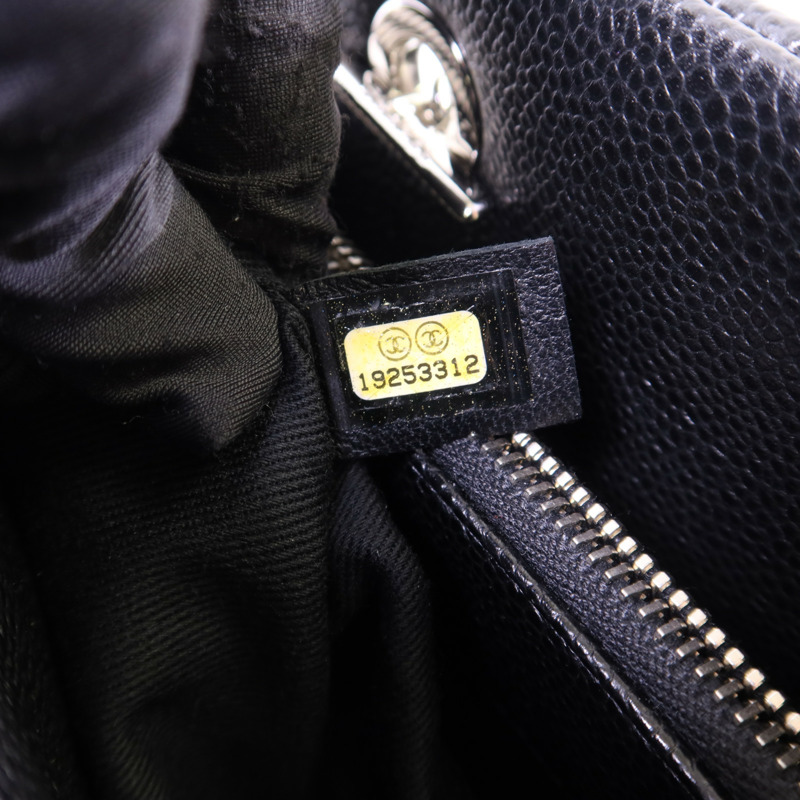 CHANEL 牛皮皮革Shoulder Bag銀扣鏈帶肩背袋-7