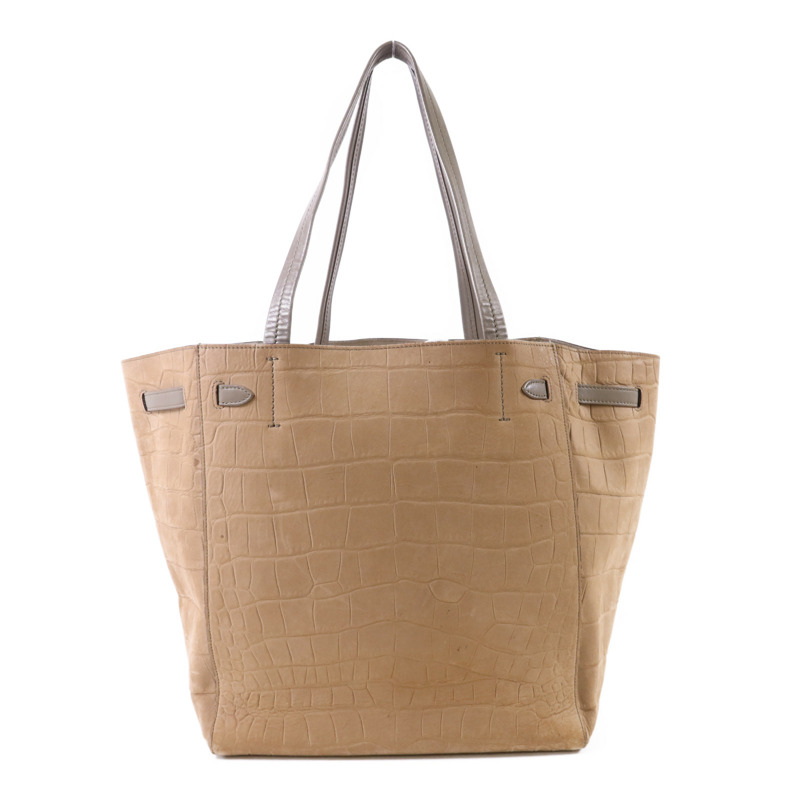 CELINE 牛皮皮革Tote Bag金扣手挽袋-1