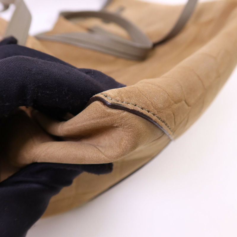 CELINE 牛皮皮革Tote Bag金扣手挽袋-10