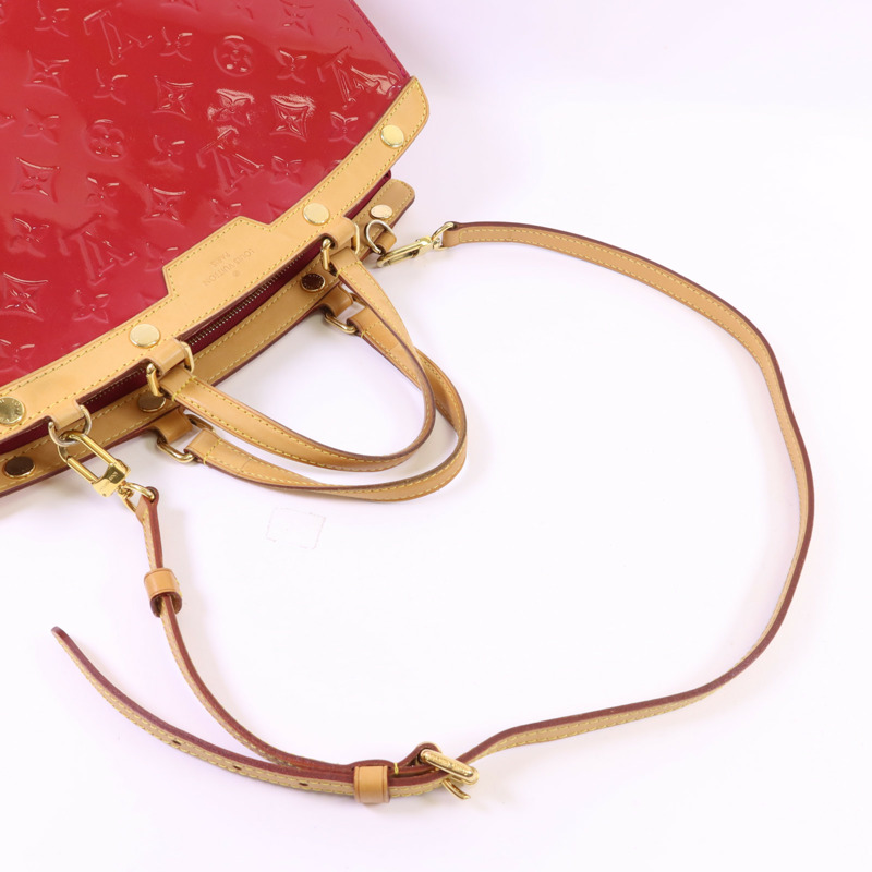 LOUIS VUITTON Vernis Brea MM金扣肩背袋-4