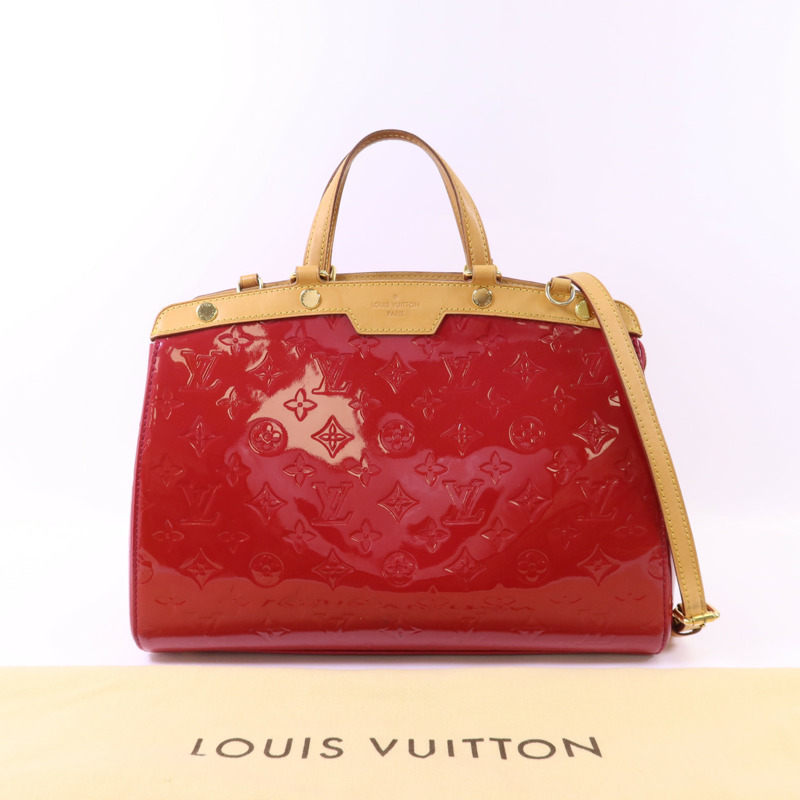 LOUIS VUITTON Vernis Brea MM金扣肩背袋-19