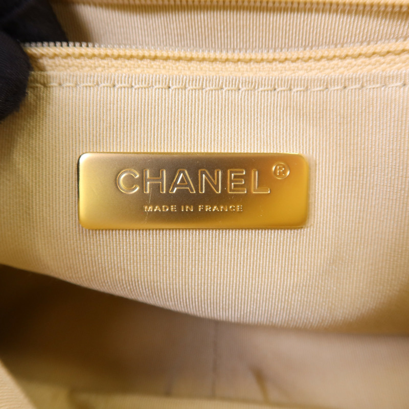 CHANEL 羊皮皮革Chanel 19 Small鏈帶手挽肩背兩用袋-6