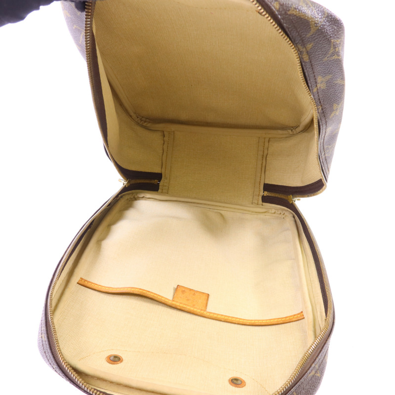 LOUIS VUITTON Monogram Excursion Shoe Case金扣手挽袋-5