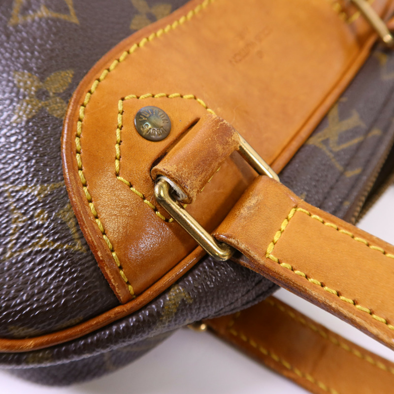 LOUIS VUITTON Monogram Excursion Shoe Case金扣手挽袋-8