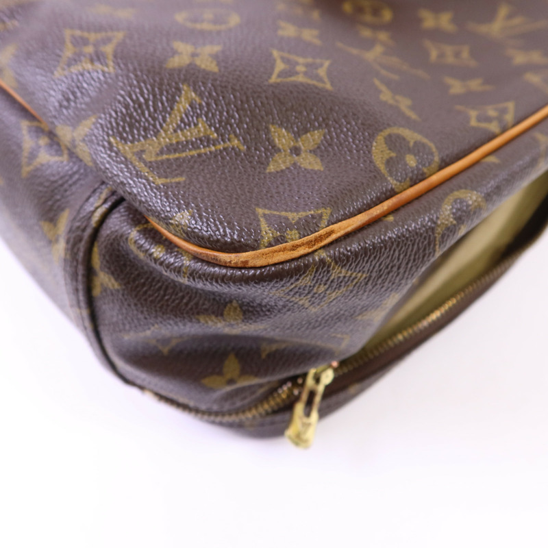 LOUIS VUITTON Monogram Excursion Shoe Case金扣手挽袋-13