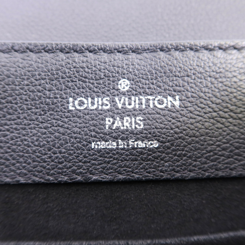 LOUIS VUITTON 牛皮皮革Lock Me Backpack銀扣背包-6