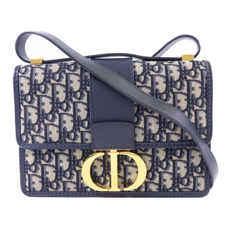 Dior 帆布Montaigne 30 Shoulder Bag金扣肩背袋-0