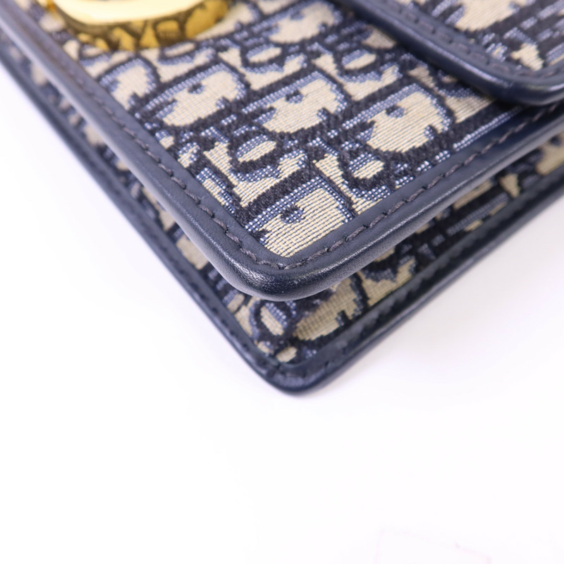 Dior 帆布Montaigne 30 Shoulder Bag金扣肩背袋-11