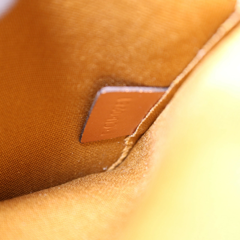 CELINE 塗層帆布Folco金扣肩背袋-7