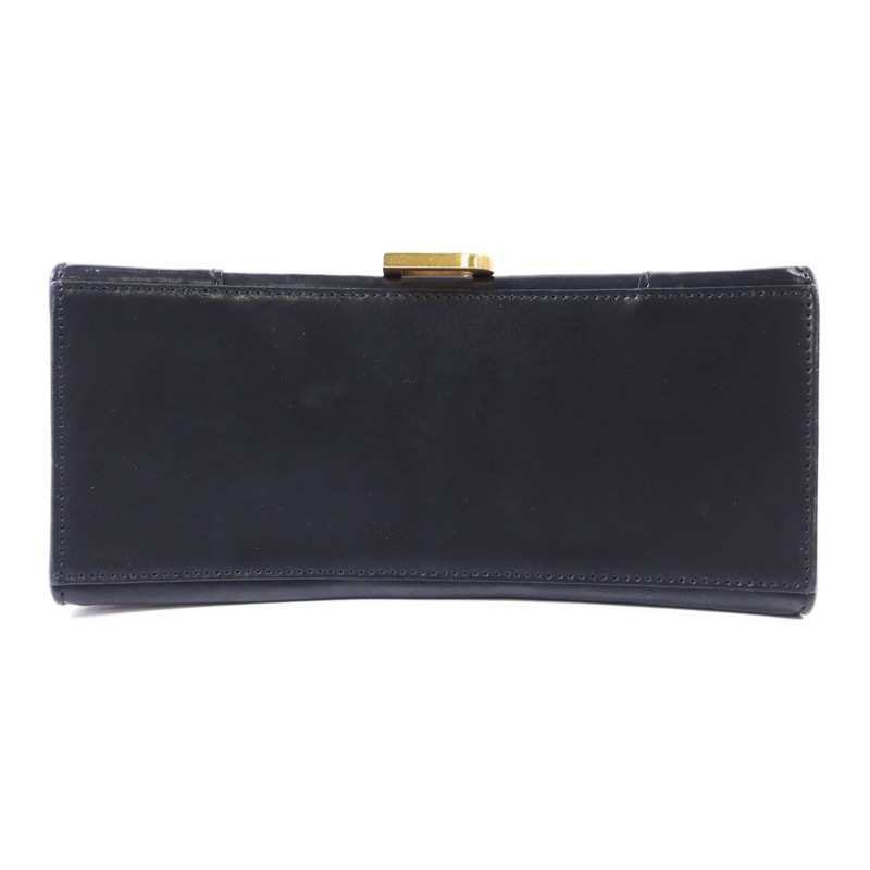 BALENCIAGA 牛皮皮革Hourglass Small Top Handle金扣手挽肩背兩用袋-3