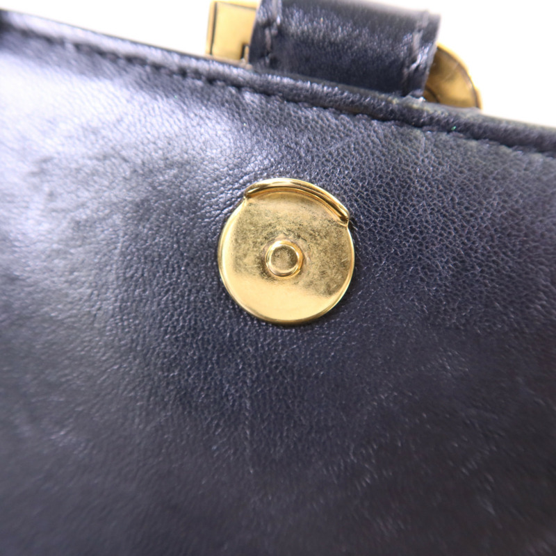 BALENCIAGA 牛皮皮革Hourglass Small Top Handle金扣手挽肩背兩用袋-8