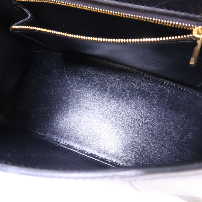 BALENCIAGA 牛皮皮革Hourglass Small Top Handle金扣手挽肩背兩用袋-12