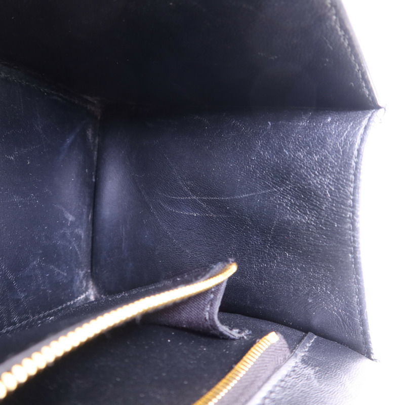 BALENCIAGA 牛皮皮革Hourglass Small Top Handle金扣手挽肩背兩用袋-13