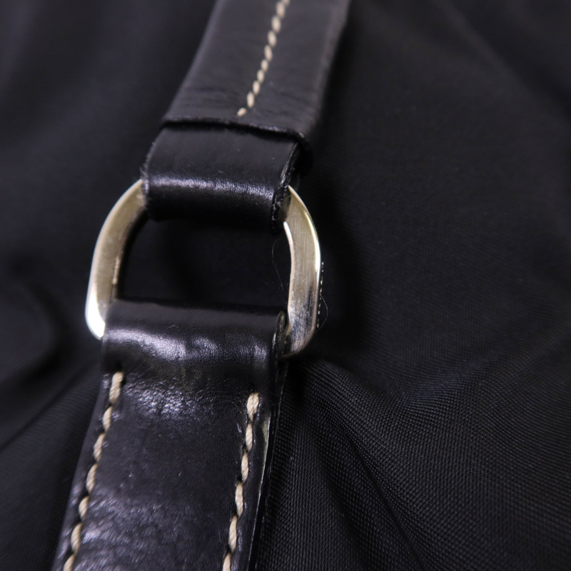 PRADA 尼龍Shoulder Bag銀扣肩背袋-11