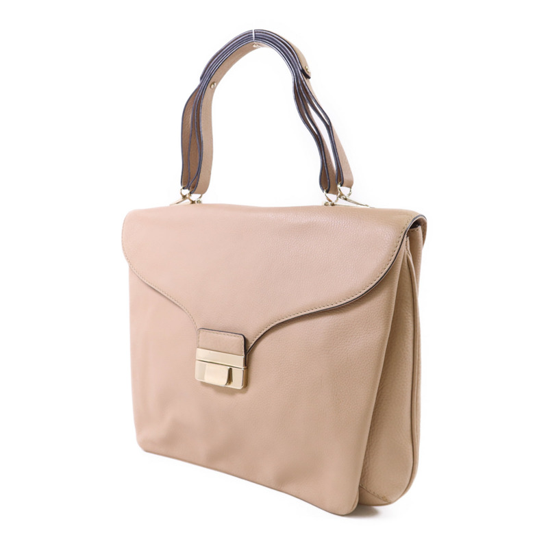 Valentino 牛皮皮革Shoulder Bag金扣肩背袋-2