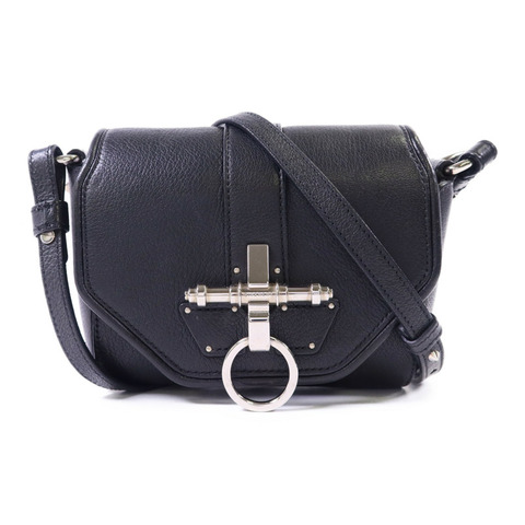 GIVENCHY 羊皮皮革Obsedia Crossbody Bag銀扣肩背袋