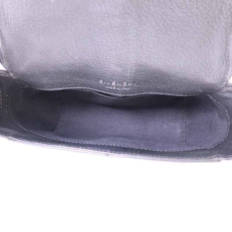 GIVENCHY 羊皮皮革Obsedia Crossbody Bag銀扣肩背袋-5