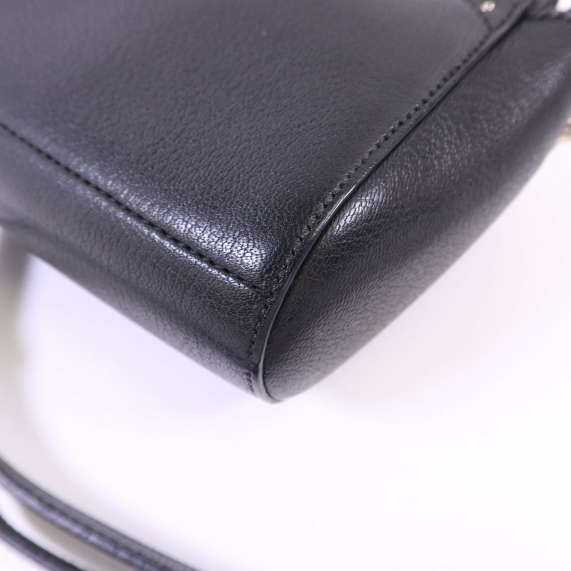 GIVENCHY 羊皮皮革Obsedia Crossbody Bag銀扣肩背袋-13